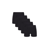 SKIMS STRETCH MENS 3" BOXER BRIEF 5-PACK | OBSIDIAN