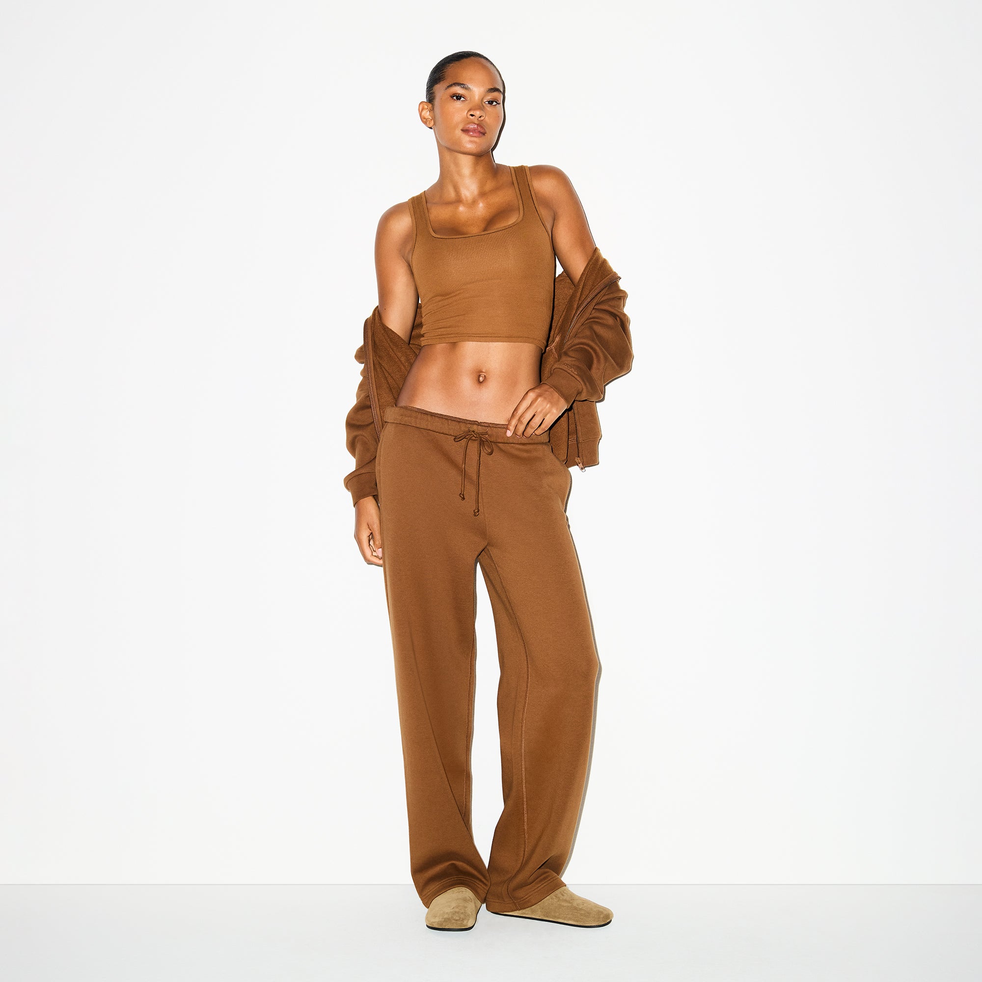 COTTON RIB TANK | CHAI