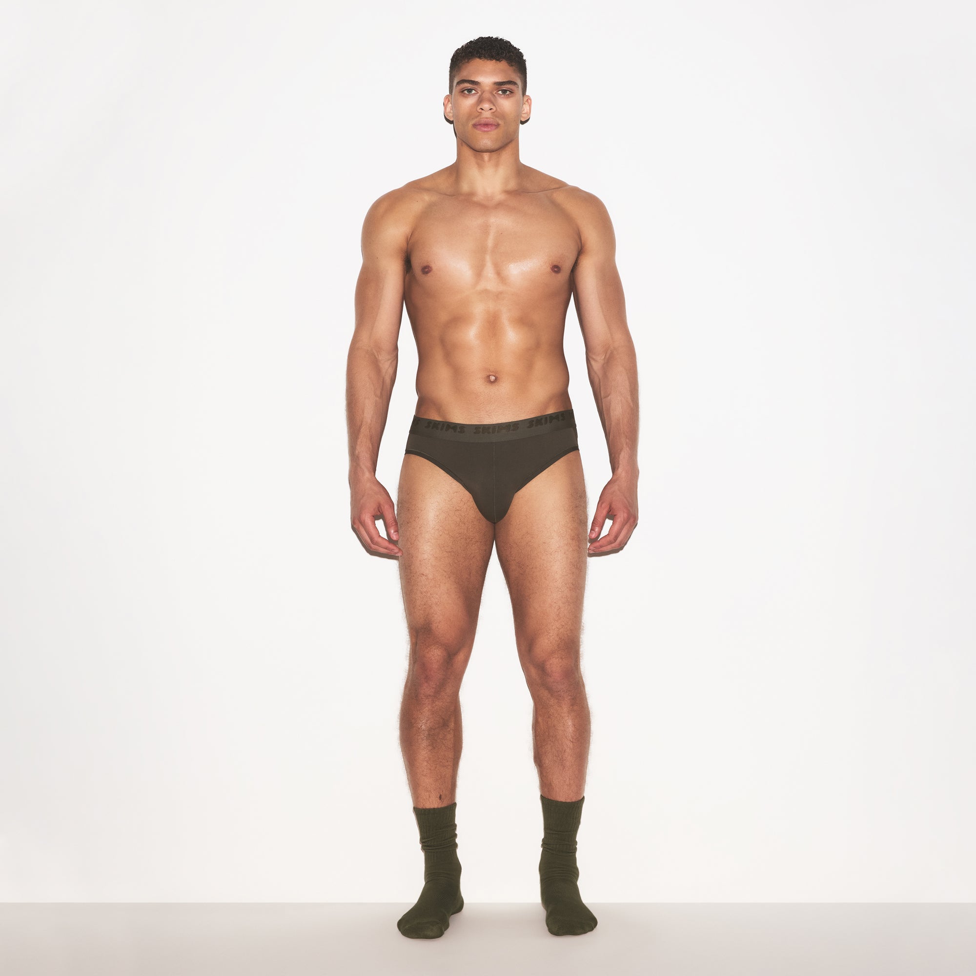 SKIMS STRETCH MENS BRIEF 3-PACK | LAUREL MULTI