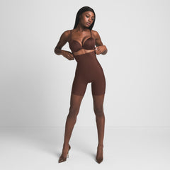 SKIMS BODY CORE SCULPT HIGH-WAISTED SHORT | COCOA