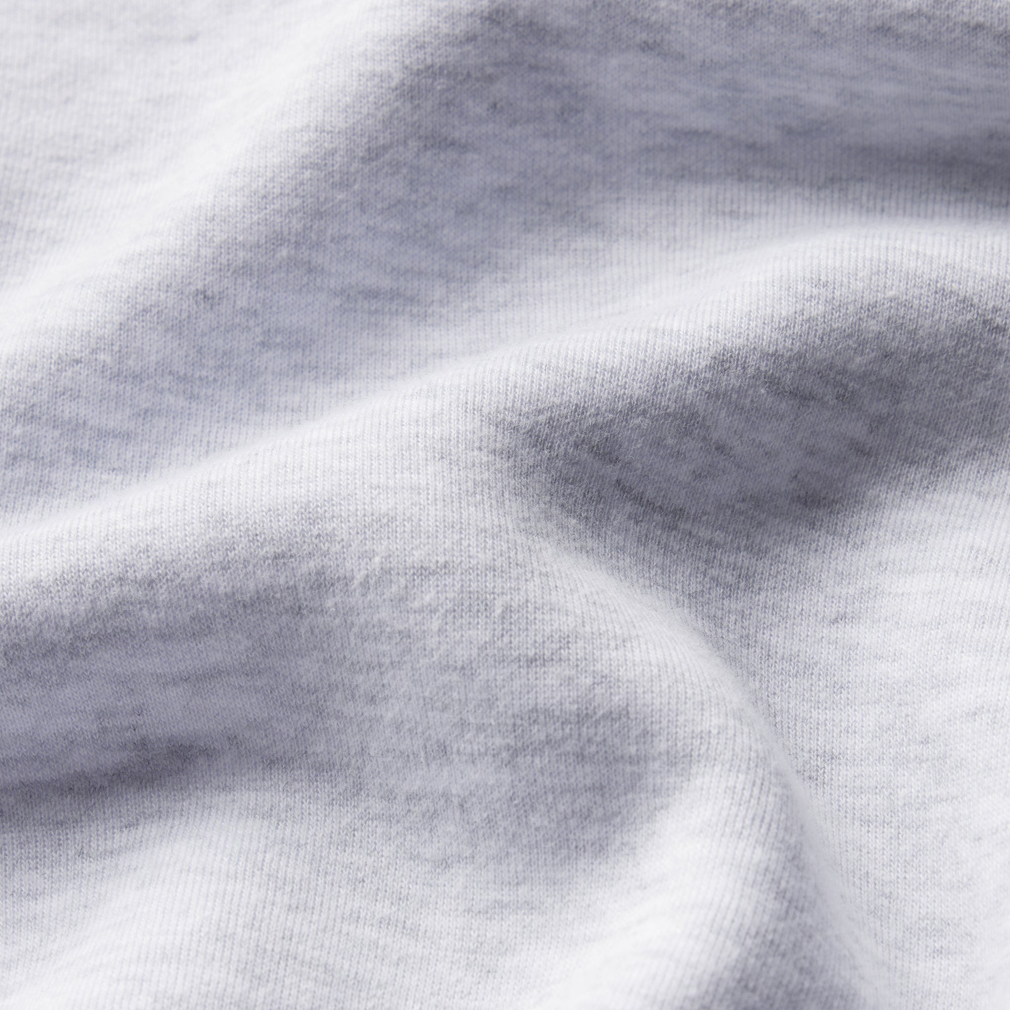 COTTON FLEECE LOGO CLASSIC CREWNECK | SNOW ARCHED LOGO PATCH