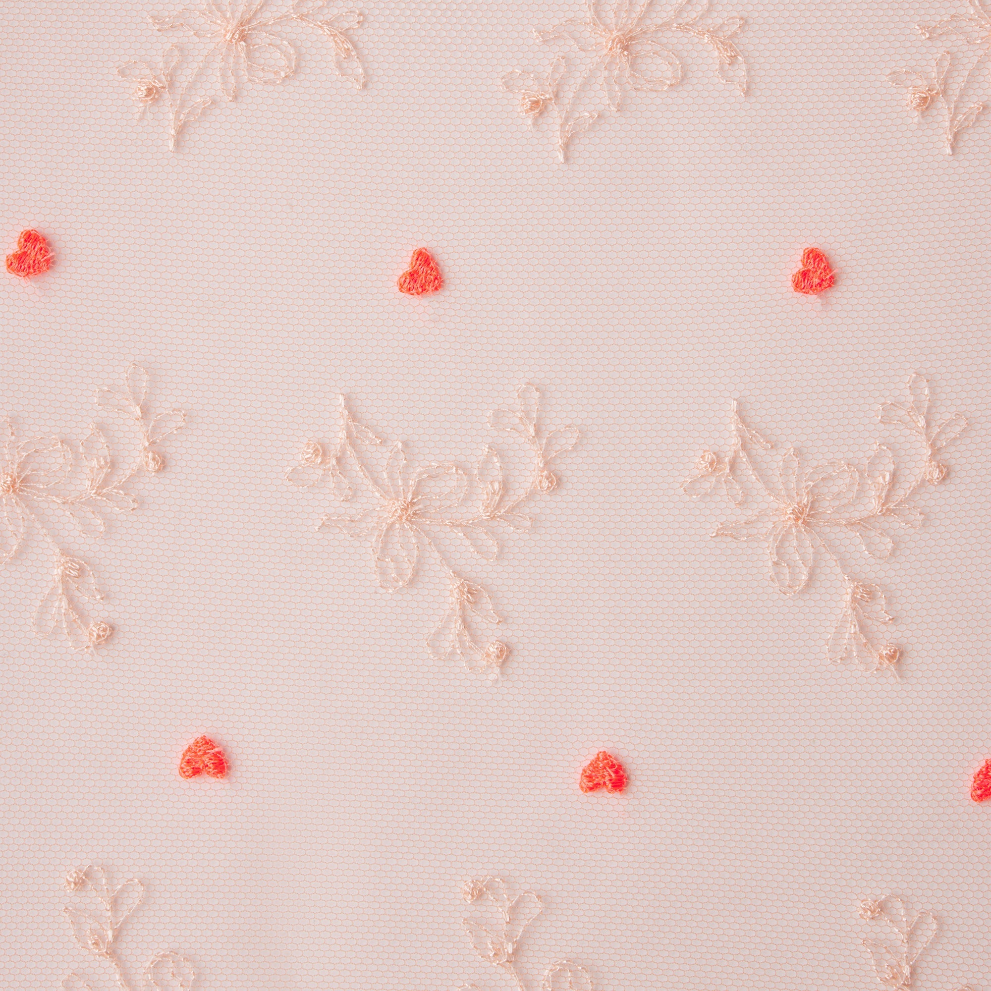 EMBROIDERED TULLE CORSET | GUAVA HEART TULLE
