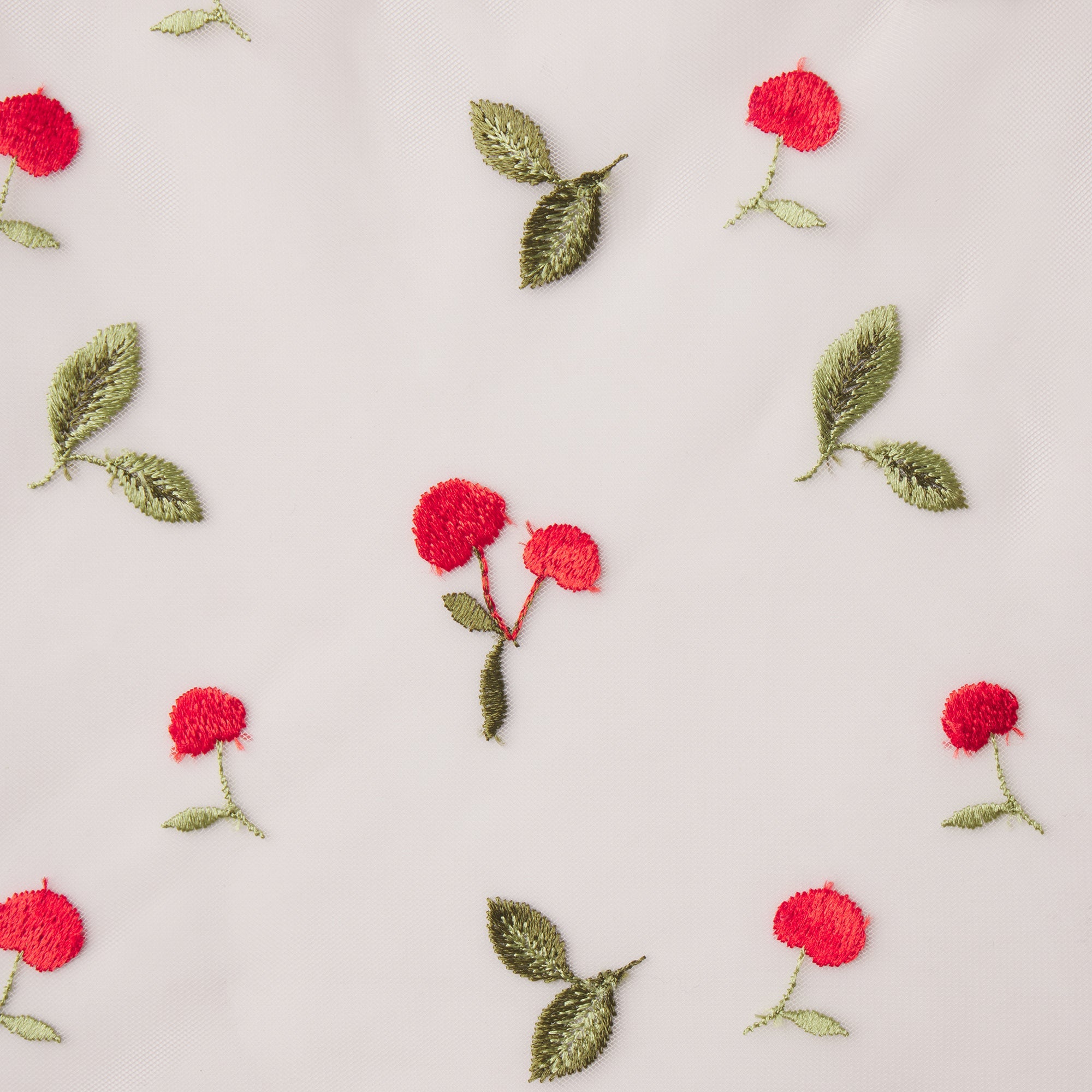 EMBROIDERED TULLE CORSET | PRIMROSE CHERRY TULLE