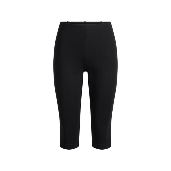 THE ESSENTIAL COLLECTION HIGH-WAISTED CAPRI | OBSIDIAN